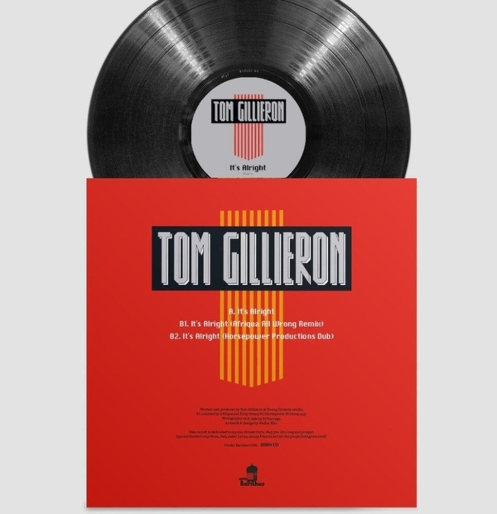 the album cover for Tom Gillieron - It's Alright (Ep)