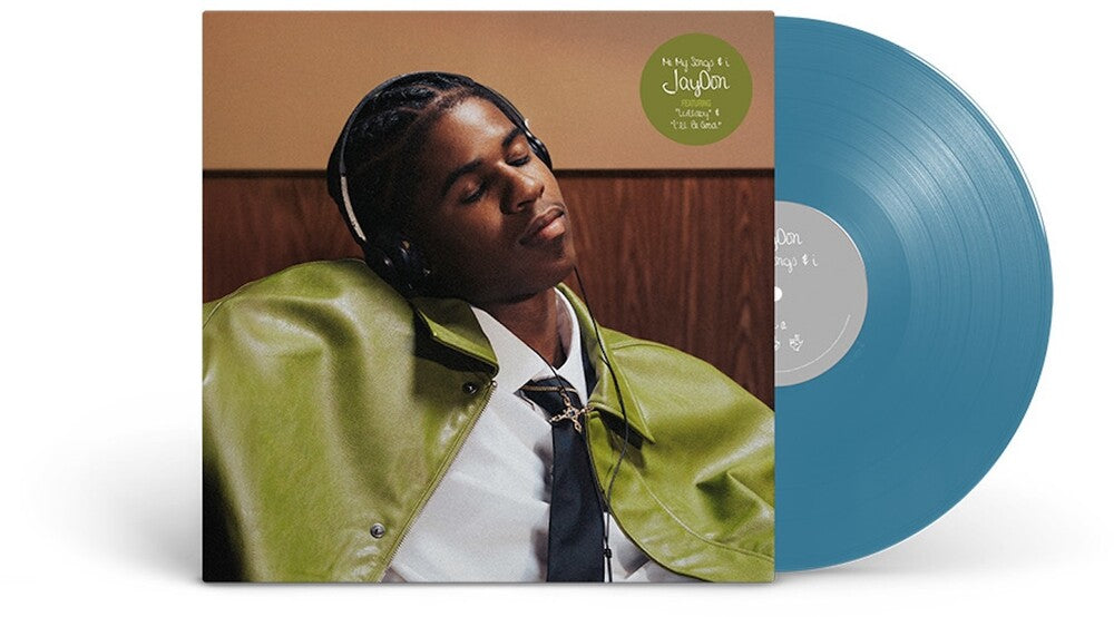 the album cover for Jaydon - Me My Songs & I - Blue