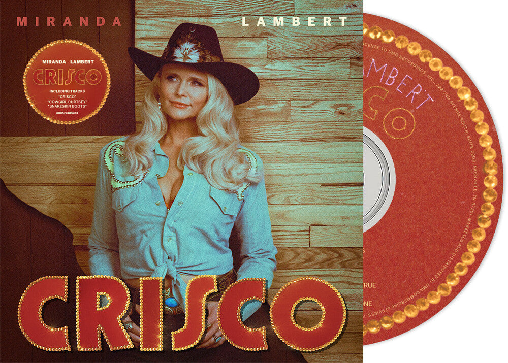 the album cover for Miranda Lambert - Crisco