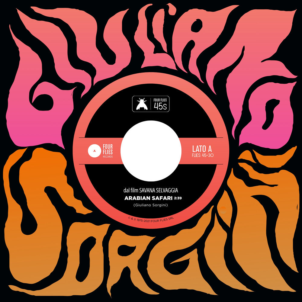 the album cover for Giuliano Sorgini - Savana Selvaggia