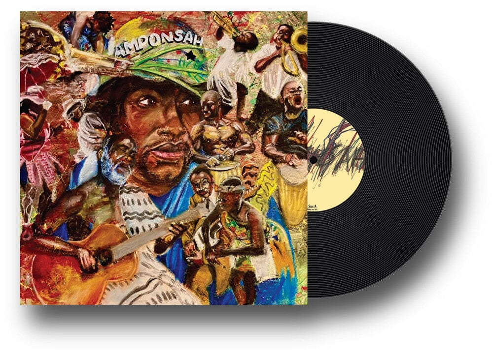 the album cover for Isaac Eady - Amponsah
