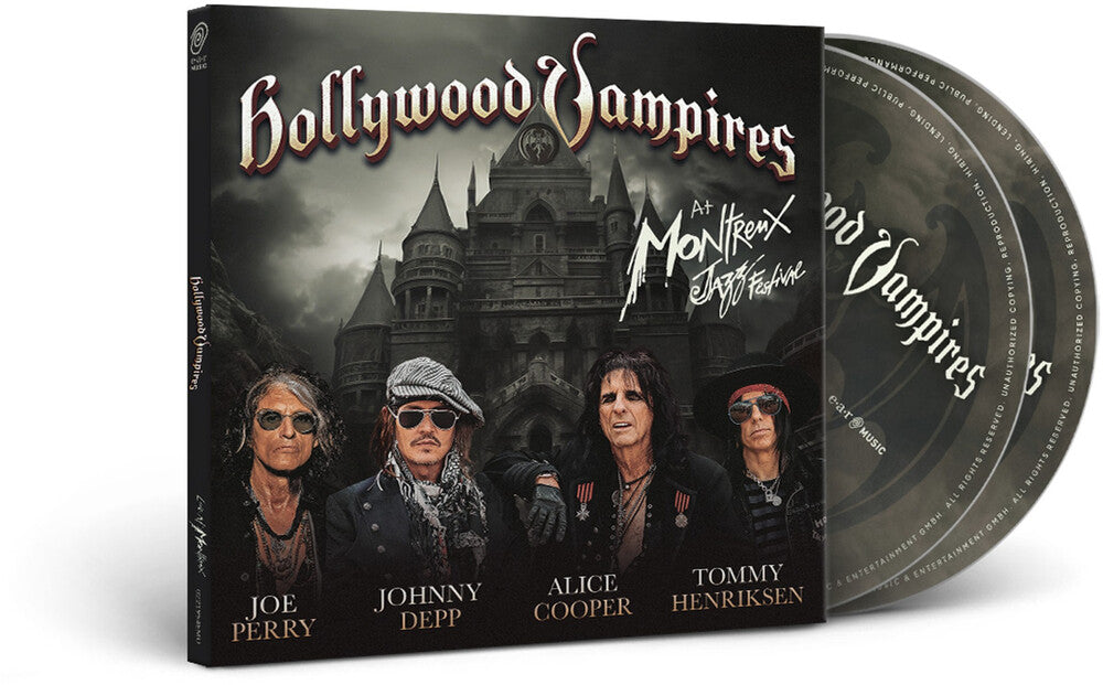 the album cover for Hollywood Vampires - At Montreux Jazz Festival