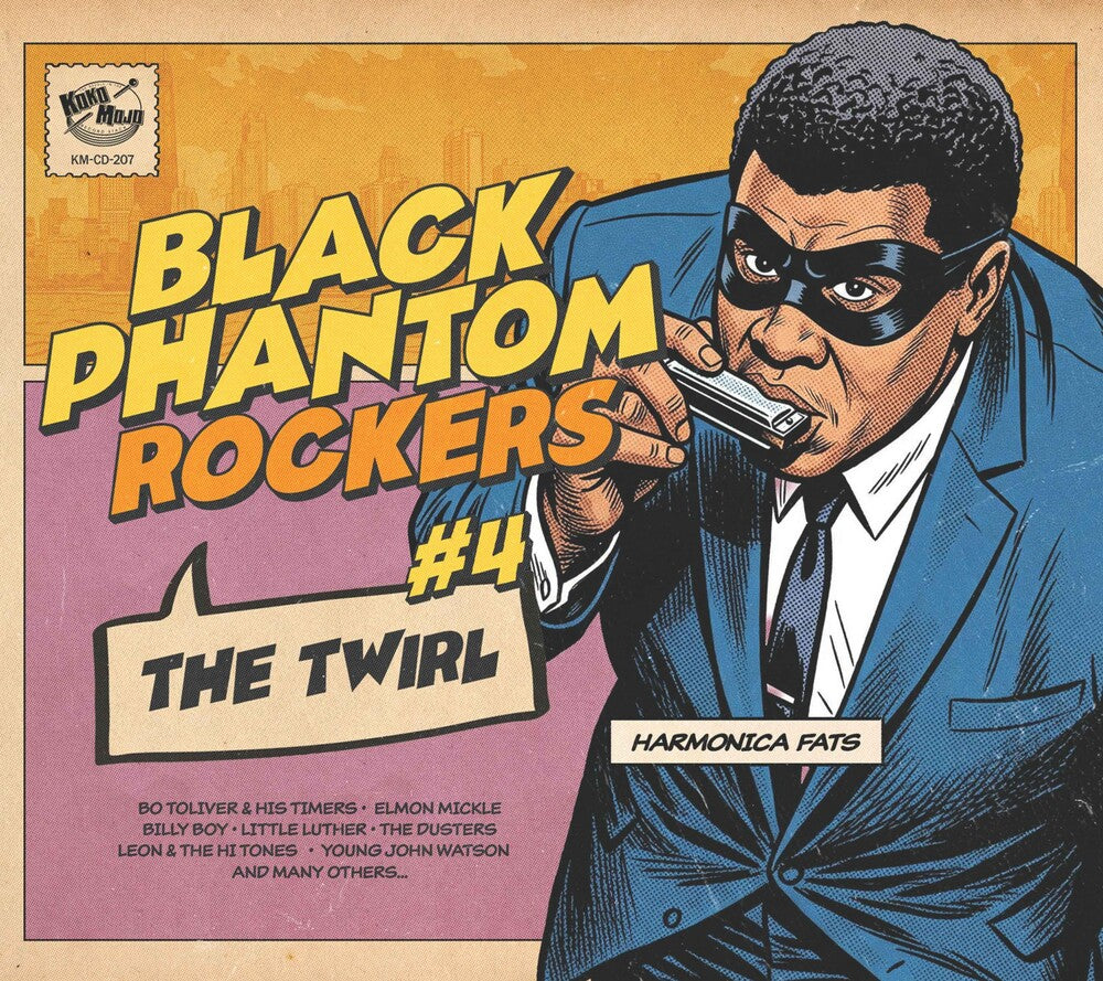 the album cover for Black Phantom Rockers 4 / Various - Black Phantom Rockers 4 / Various