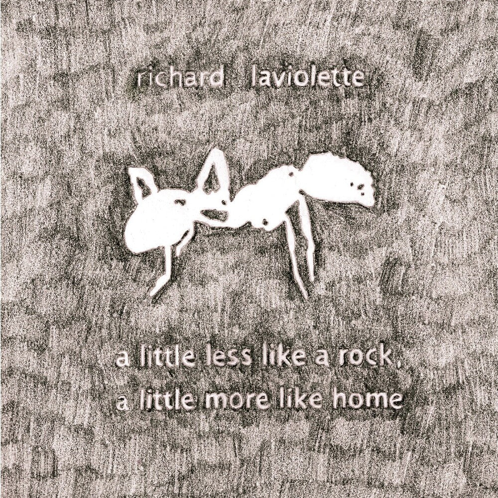 the album cover for Richard Laviolette - Little Less Like A Rock, A Little More Like Home
