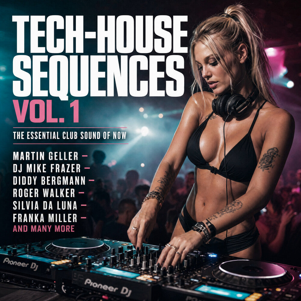 the album cover for Various Artists - Tech-house Sequences Vol. 1