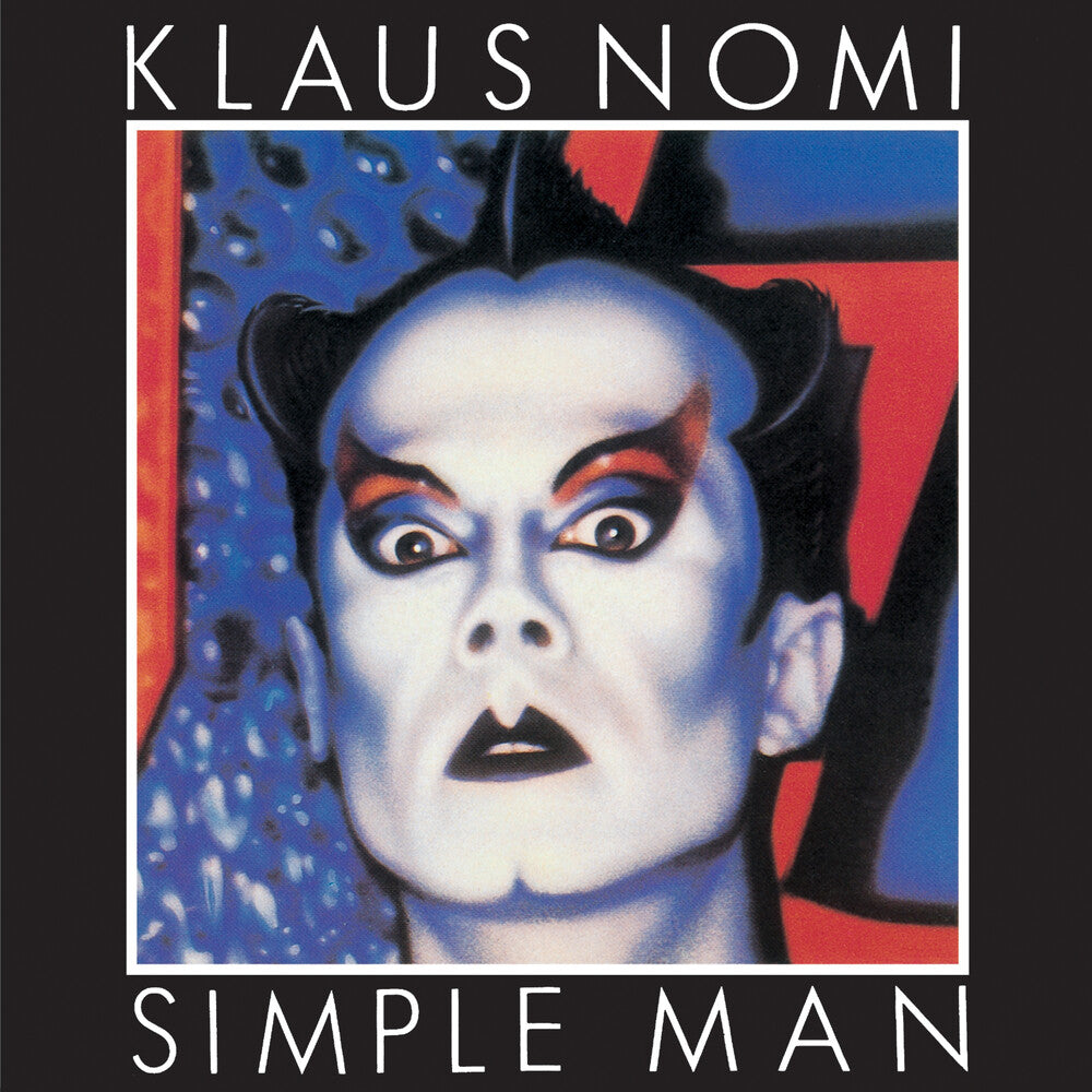the album cover for Klaus Nomi - Simple Man