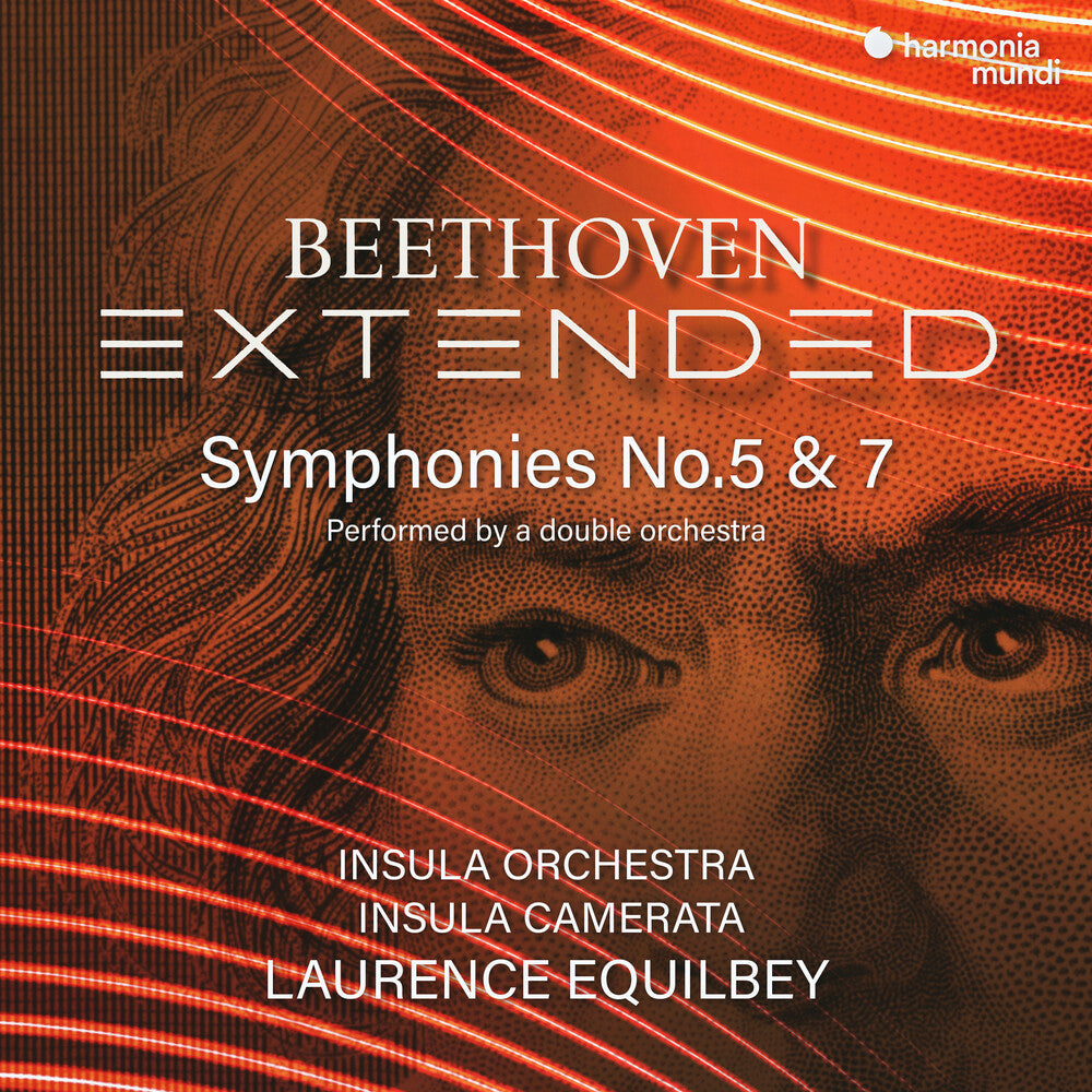 the album cover for Insula Orchestra / Equilbey, Laurence - Beethoven Extended: Symphonies Nos. 5 & 7