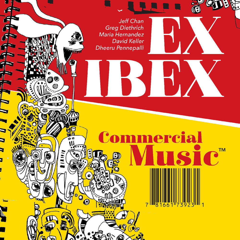 the album cover for Ex Ibex - Commercial Music