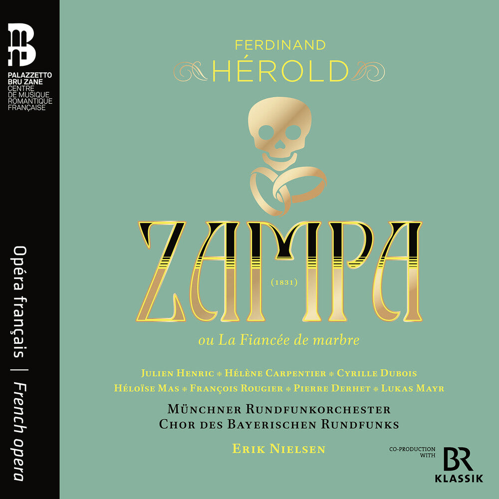 the album cover for Munchner Rundfunkorchester - Ferdinand Herold: Zampa Ou La Fiancee De Marbre