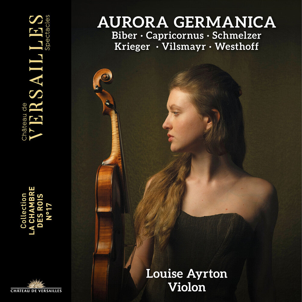 the album cover for Louise Ayrton - Aurora Germanica