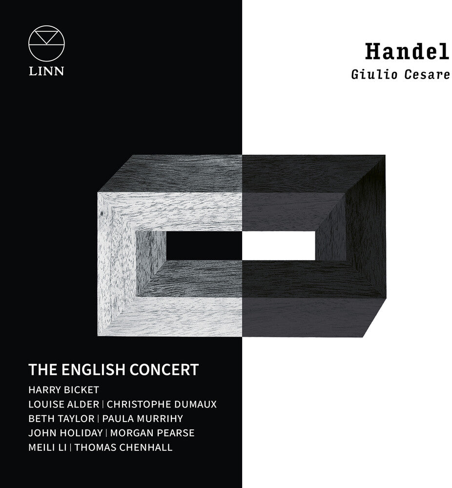 the album cover for English Concert - Handel: Giulio Cesare