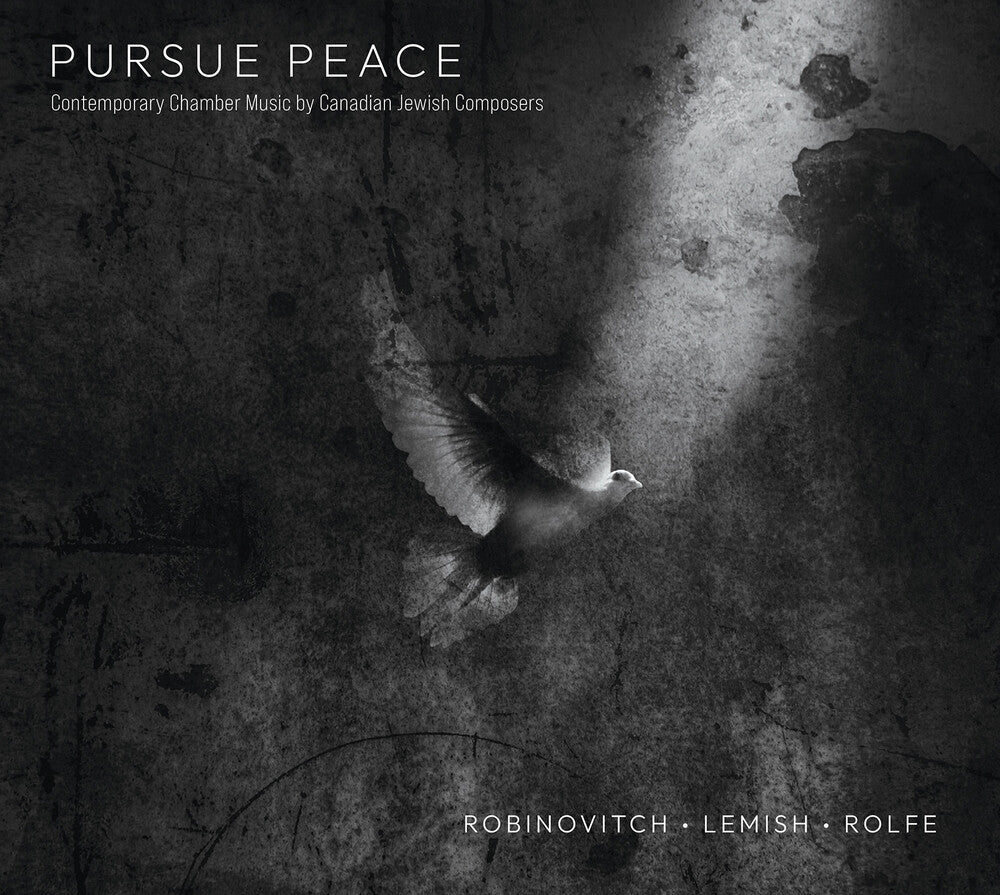 the album cover for Amy Hillis - Pursue Peace -Contemporary Chamber Music Canadian