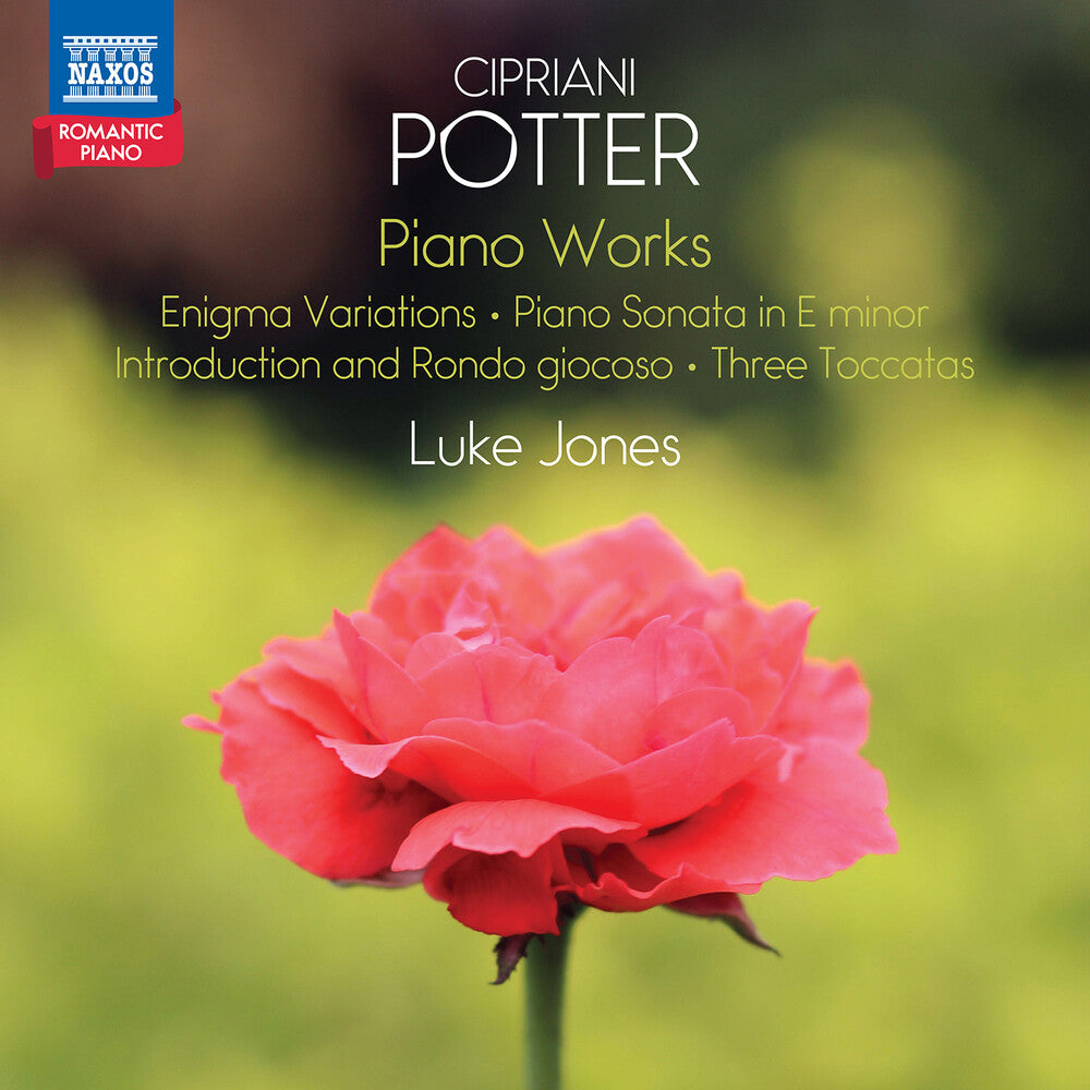 the album cover for Luke Jones - Potter: Pno Works