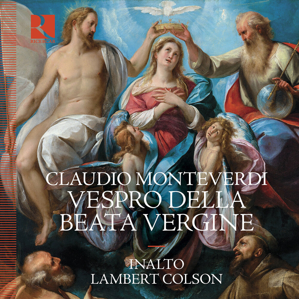 the album cover for InAlto - Monteverdi: Vespro Della Beata Vergine
