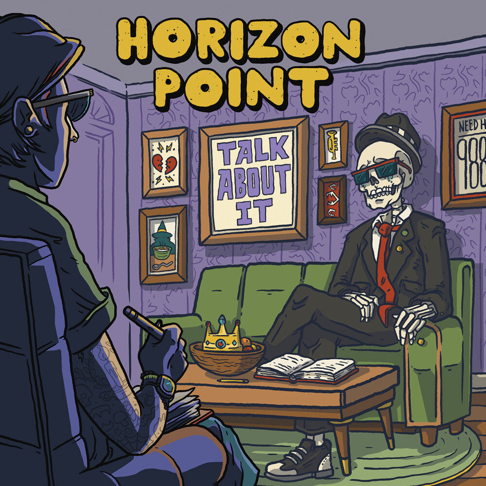 the album cover for Horizon Point - Talk About It