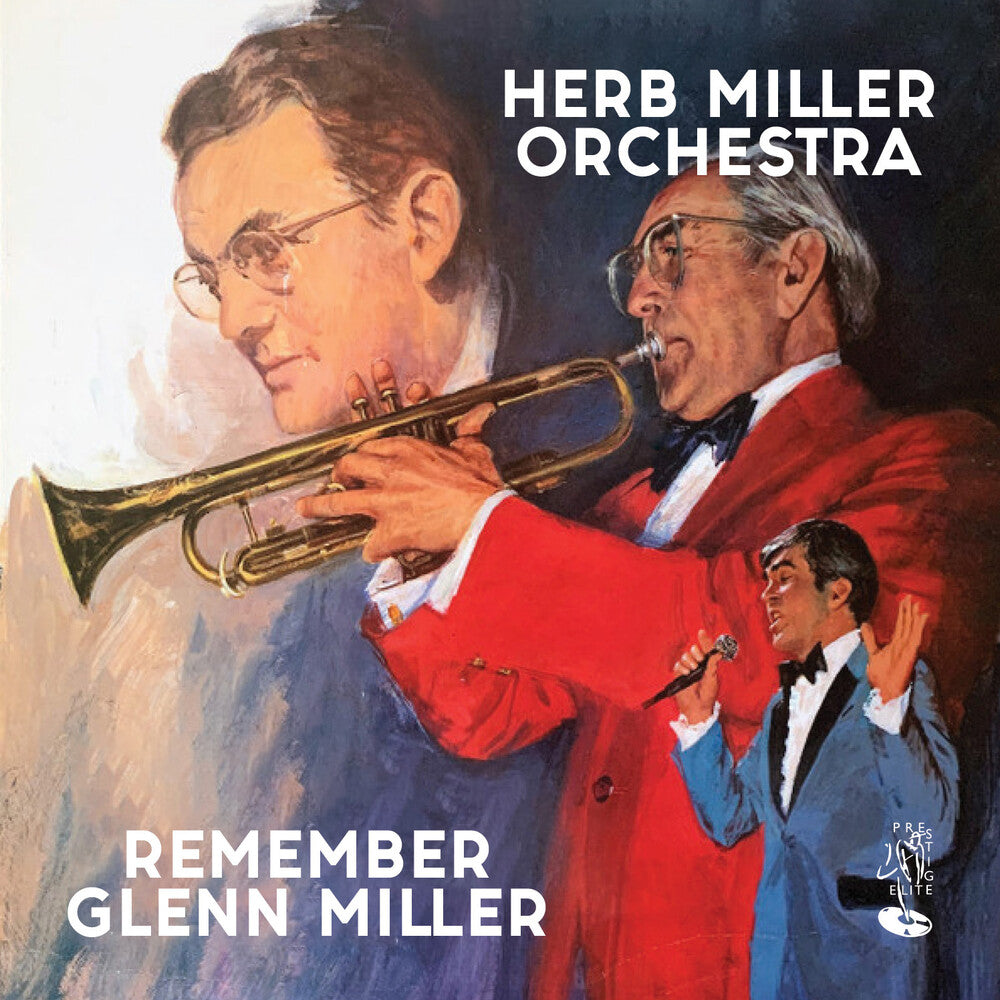 the album cover for Herb Miller Orchestra - Remember Glenn Miller