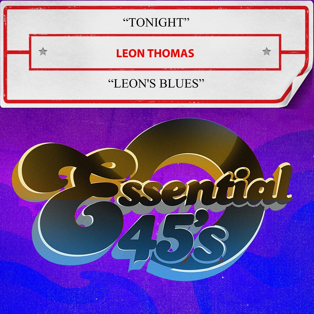 the album cover for Leon Thomas - Tonight / Leon's Blues (Mod)