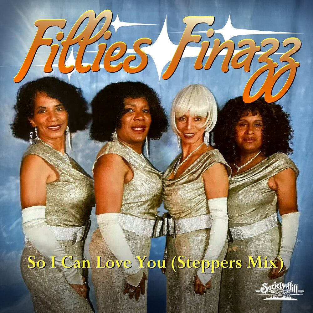 the album cover for Fillies Finazz - So I Can Love You (Steppers Mix) (Mod)