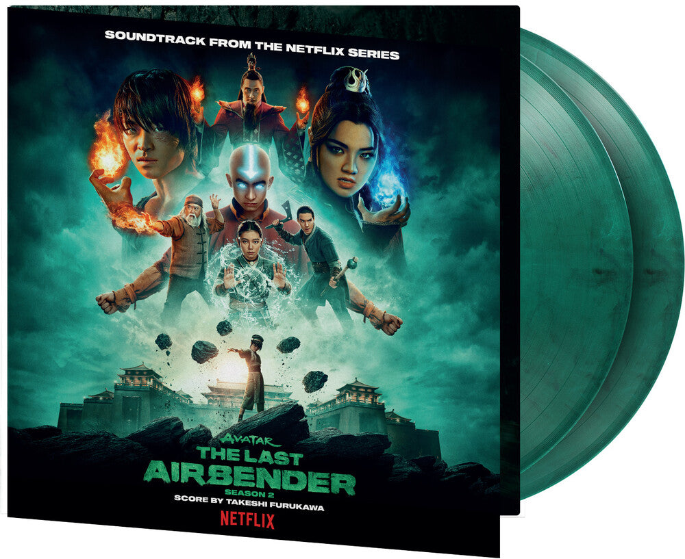 the album cover for Takeshi Furukawa (Colv) (Grn) (Ltd) (Ogv) - Avatar: The Last Airbender Season 2 - O.S.T. (Grn)