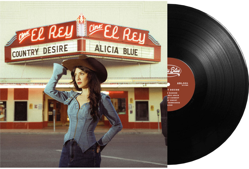 the album cover for Alicia Blue - Country Desire
