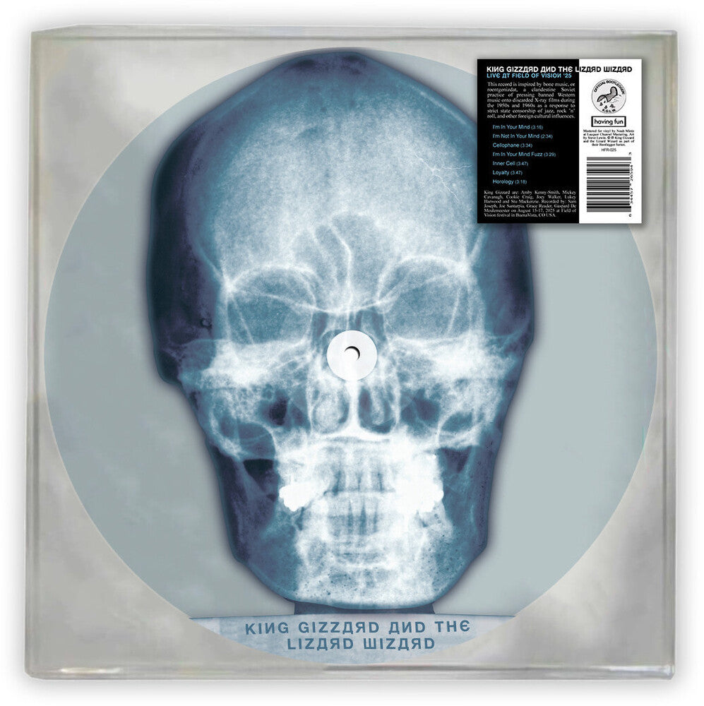 the album cover for King Gizzard & Lizard Wizard - Skull X-Ray - Deluxe Edition