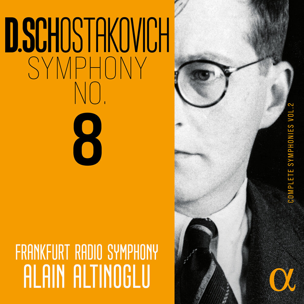 the album cover for Frankfurt Radio Symphony - Shostakovich: Sym No. 8 (Complete Syms Vol. 2)