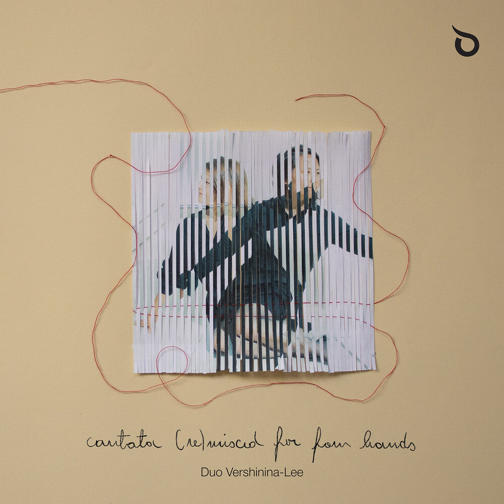 the album cover for Vershinina-Yulia Mukhopadhyay - Cantata (Re)Mix For Four Hands