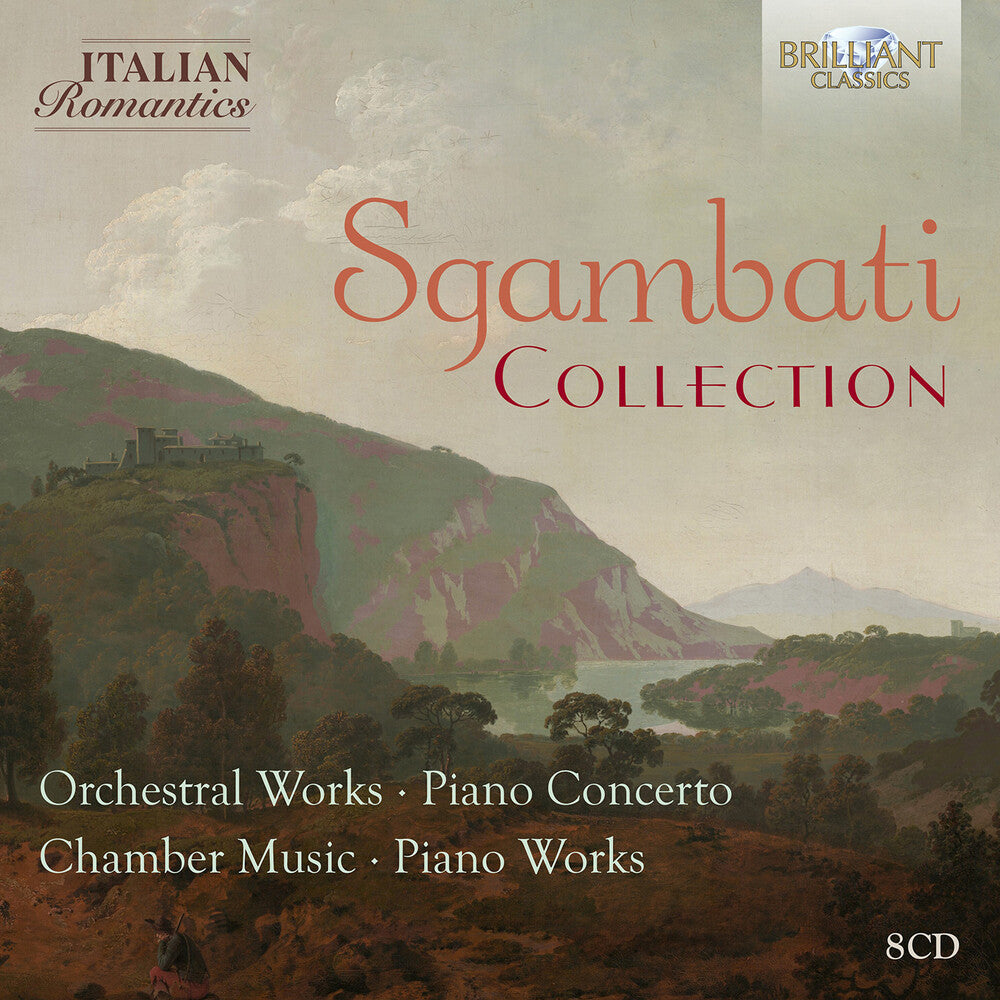 the album cover for Federica Gaia Caporiccio - Sgambati Collection (Italian Romantics Series)