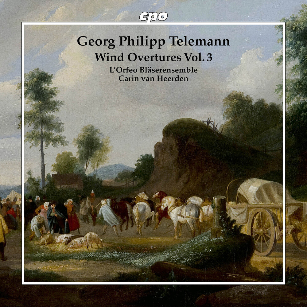 the album cover for L'Orfeo Blaserensemble - Wind Overtures Vol. 3