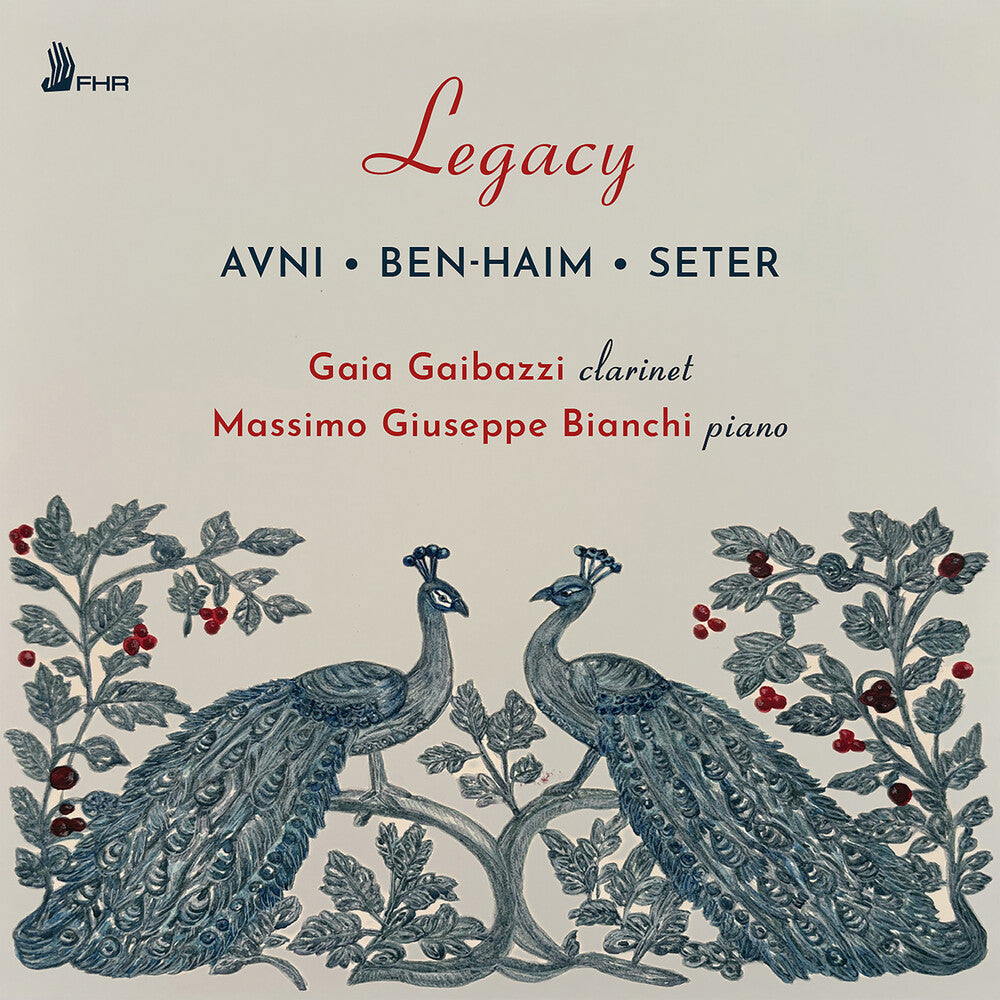the album cover for Gaia Gaibazzi - Avni Ben-Haim & Seter: Legacy - Complete Works For