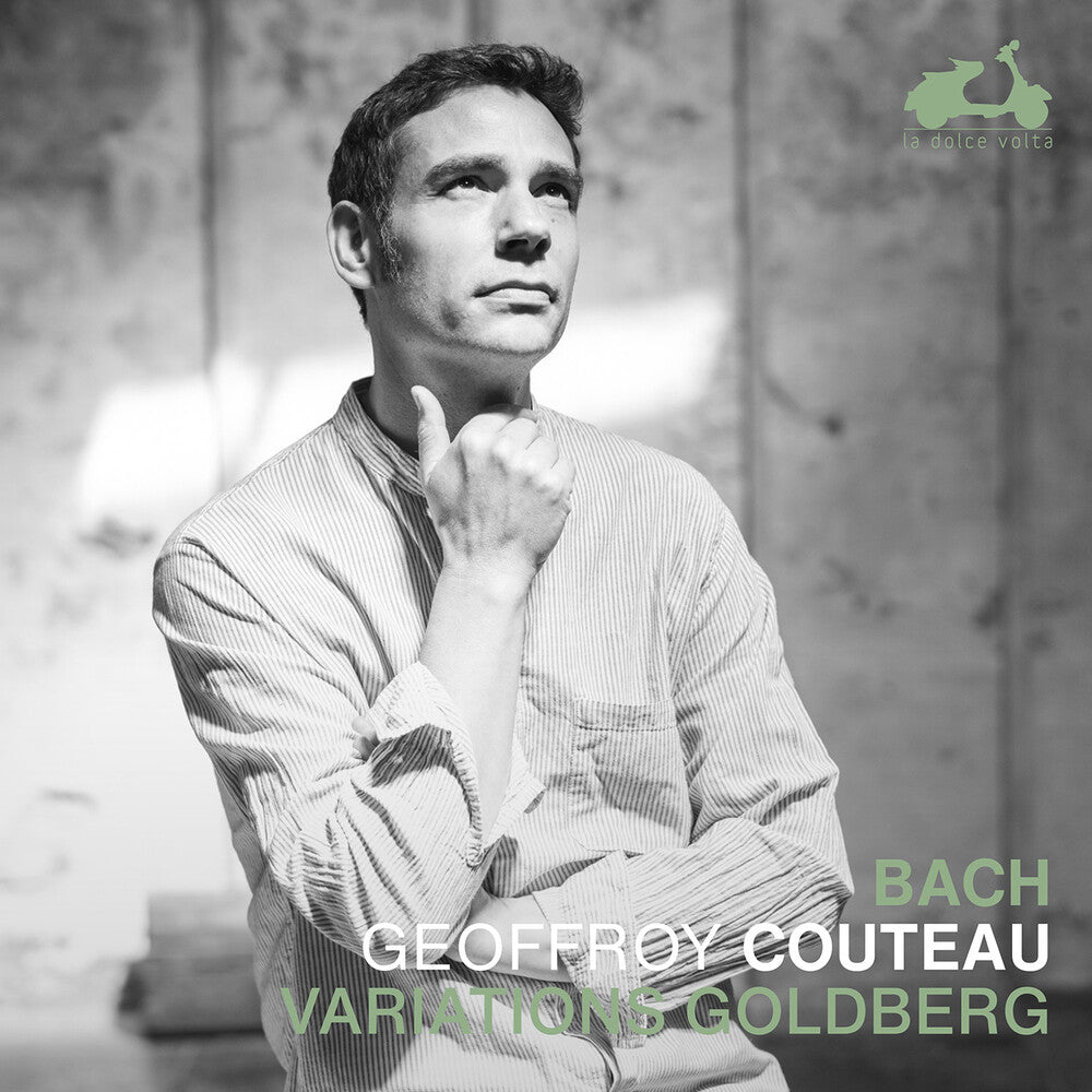 the album cover for Geoffroy Couteau - J. S. Bach: Goldberg Variations