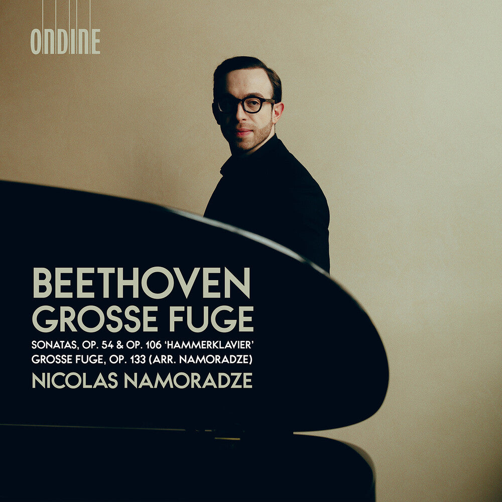 the album cover for Nicolas Namoradze - Beethoven: Grosse Fuge