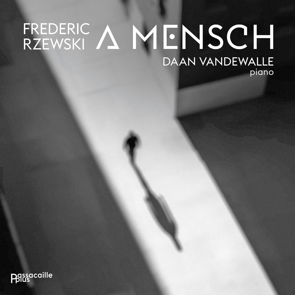 the album cover for Daan Vandewalle - Frederik Rzewski Ein Mensch