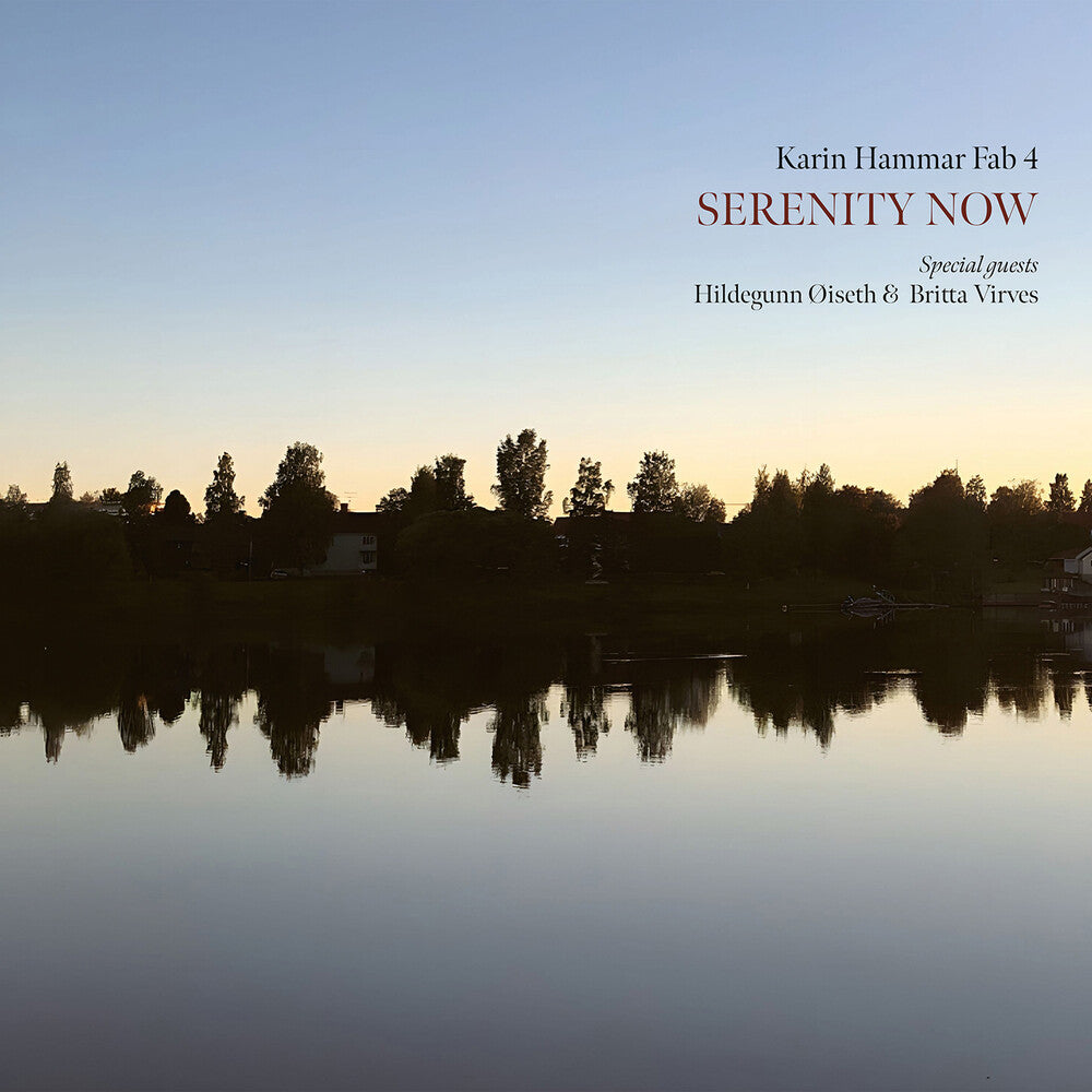 the album cover for Karin Hammar Fab 4 - Serenity Now