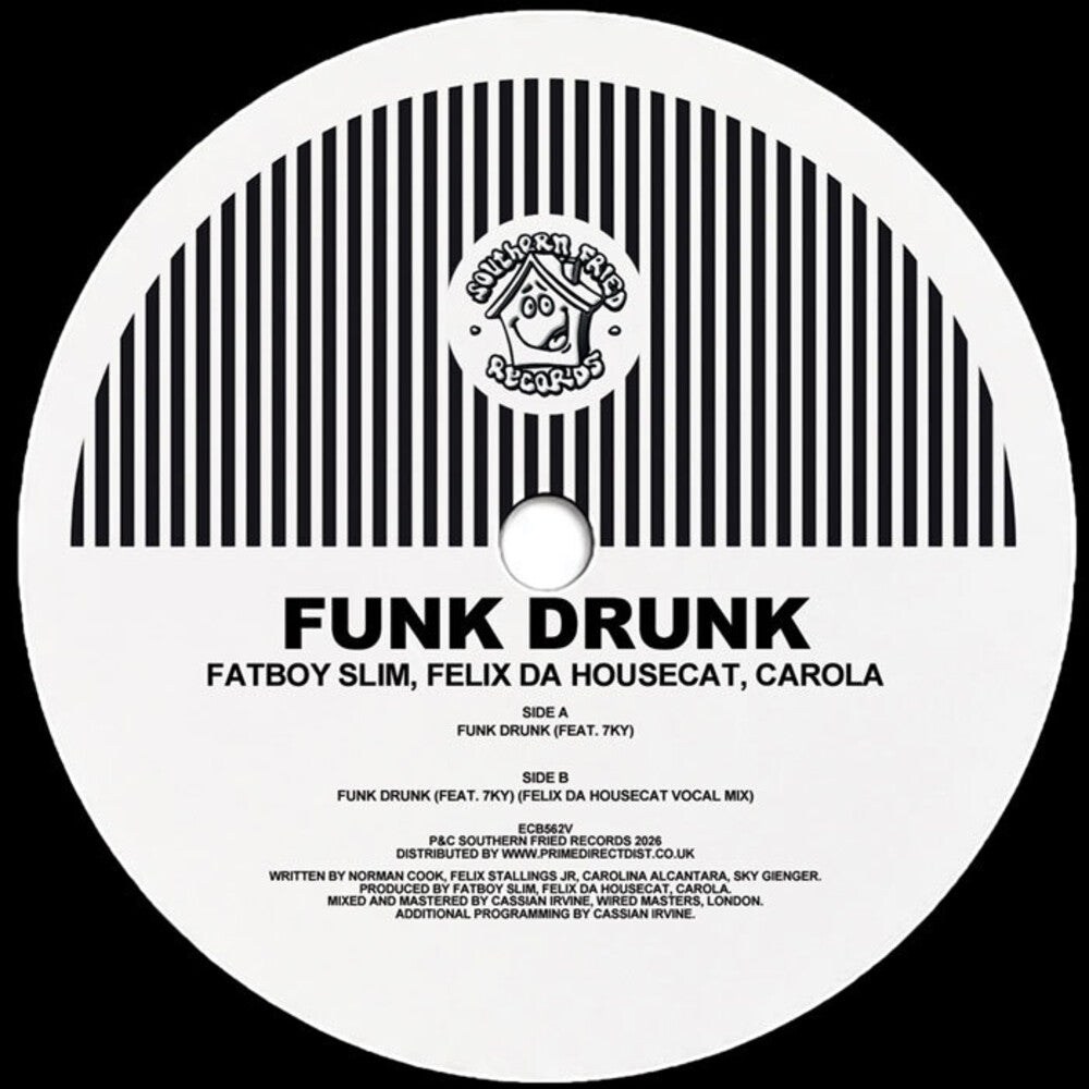 the album cover for Fatboy Slim - Funk Drunk