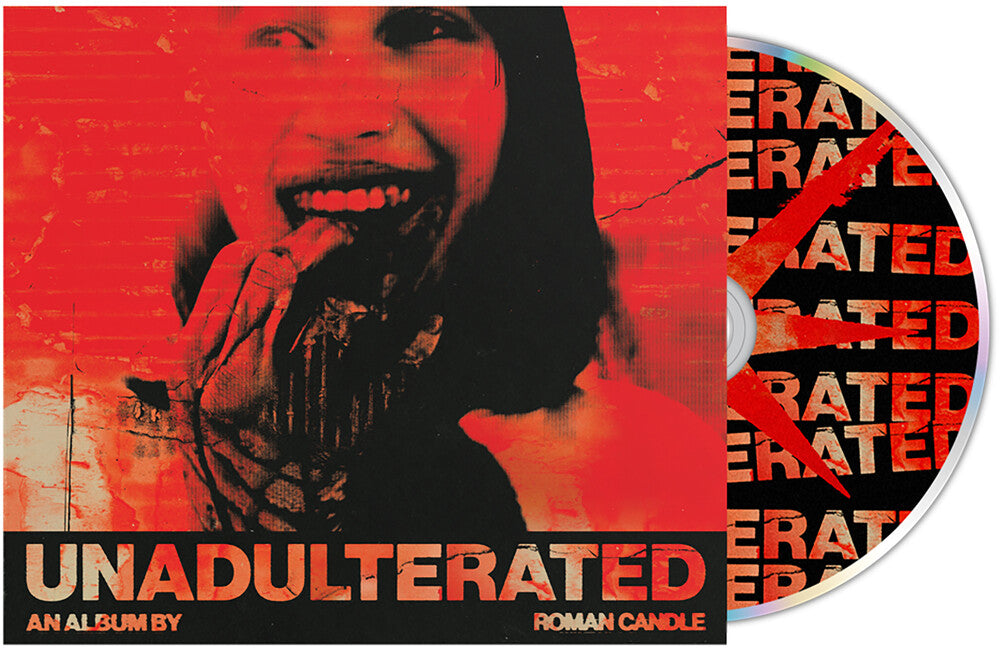the album cover for Roman Candle - Unadulterated