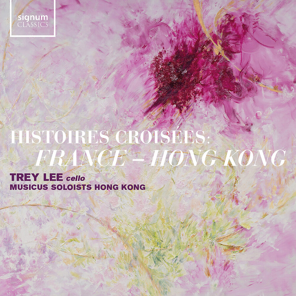 the album cover for Trey Lee - Histoires Croisees - France & Hong Kong