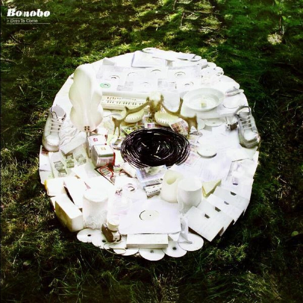 the album cover for Bonobo - Days to Come