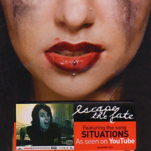 the album cover for Escape The Fate - Dying Is Your Latest Fashion