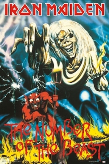 Iron Maiden The Number of the Beast Poster