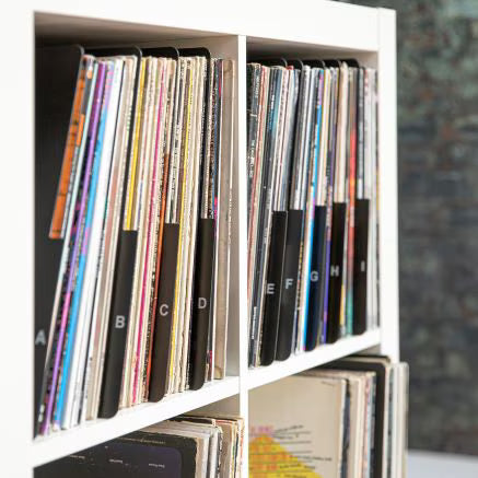 Crosley - Vinyl Dividers - Black