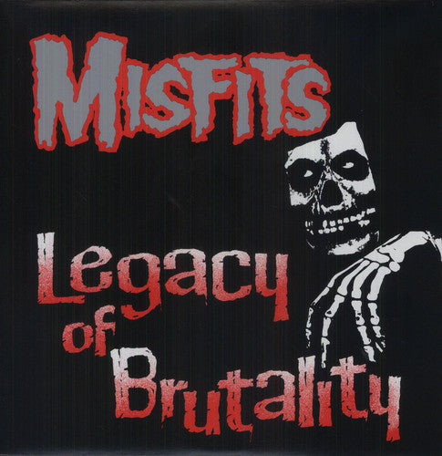 the album cover for Misfits - Legacy of Brutality