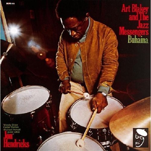 the album cover for Art Blakey - Buhaina