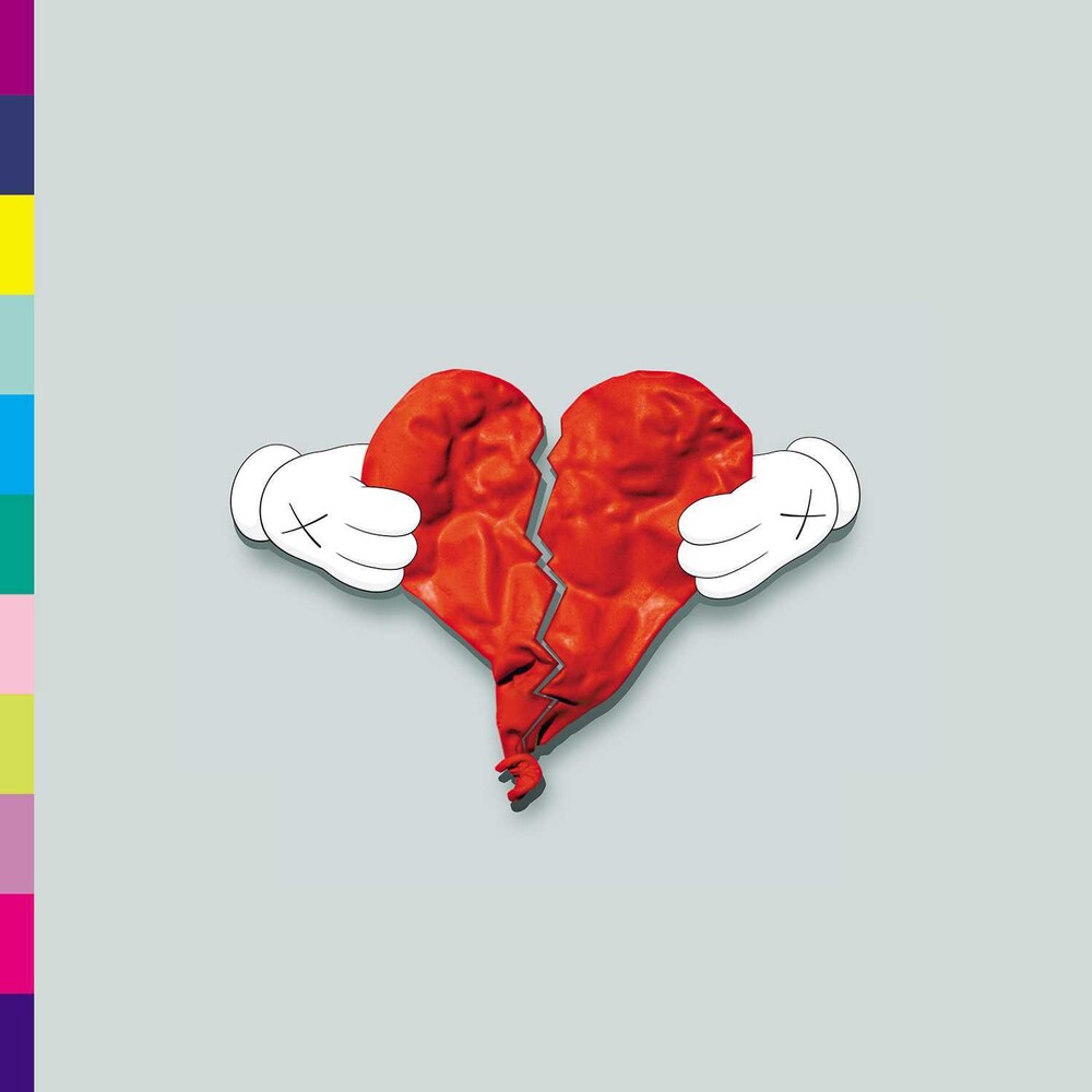 the album cover for Kanye West - 808s & Heartbreak [2 LP and 1 CD] [Vinyl] [Collector's Edition, Deluxe Edition]