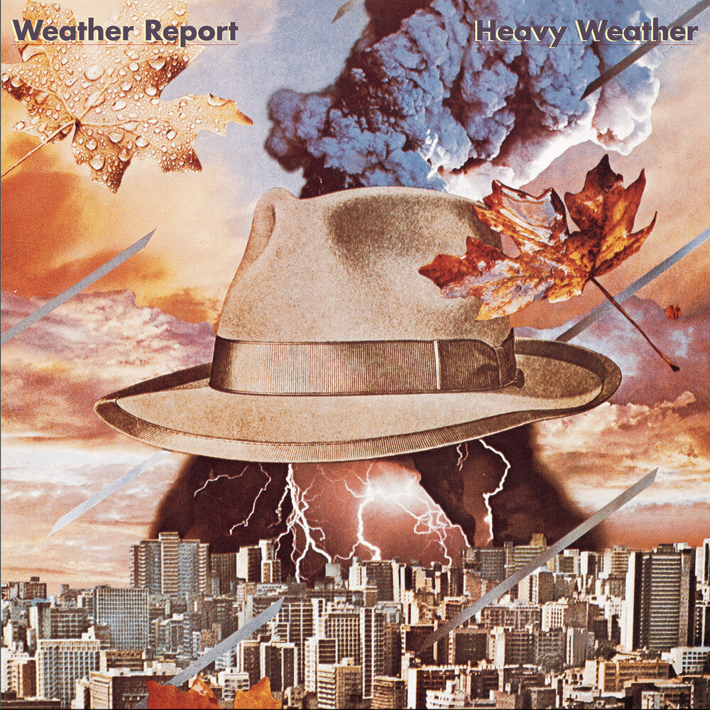 the album cover for Weather Report - Heavy Weather