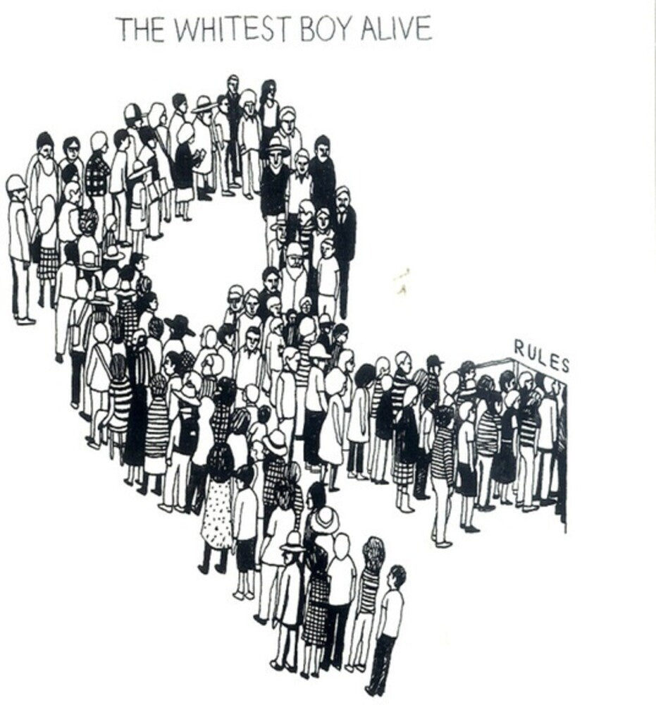 the album cover for Whitest Boy Alive - Rules