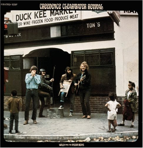 the album cover for Creedence Clearwater Revival - Willy and The Poor Boys [Remastered] [Bonus Tracks] [Digipak]