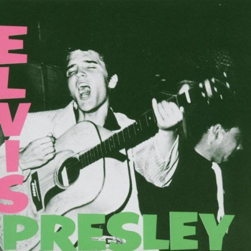 the album cover for Elvis Presley - Elvis Presley