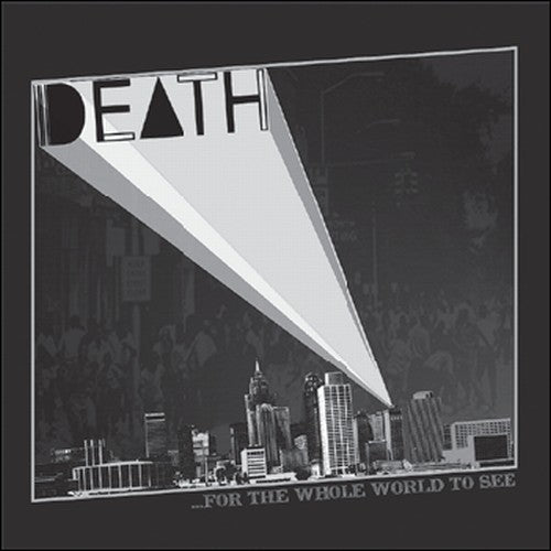 the album cover for Death - For The Whole World To See [LP]