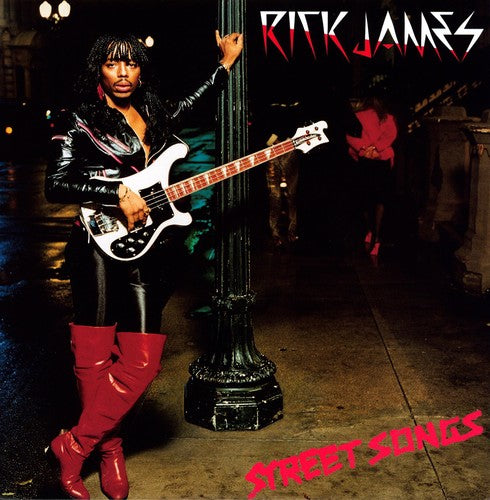the album cover for Rick James (Bass) - Street Songs [Import]